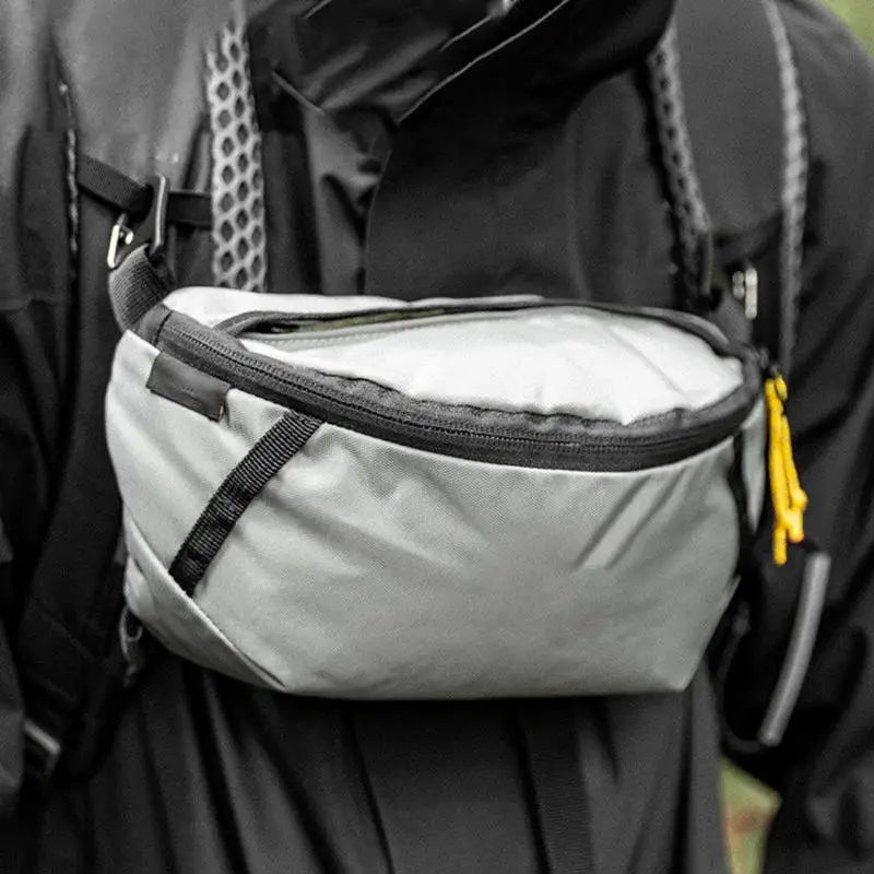 Adjustable Chest Belt Hiking Bag With Strap