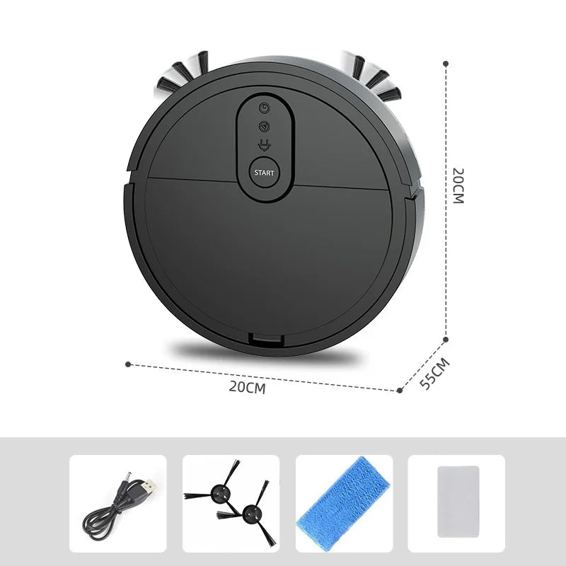Robot Vacuum Cleaner 3-in-1 Electric  Cleaner Usb