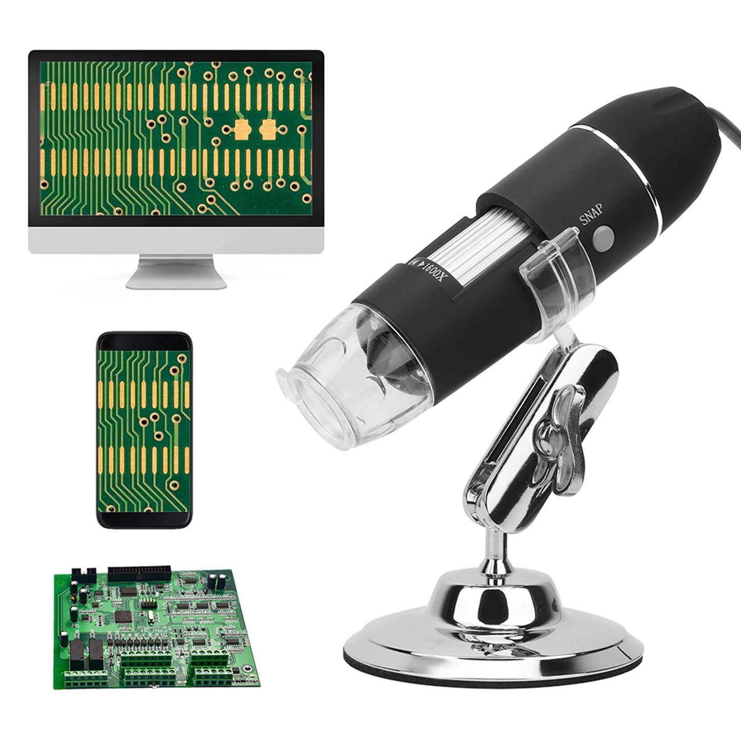 New Handheld Microscope Digital LED Camera HD