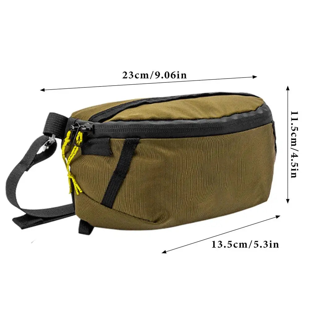 Adjustable Chest Belt Hiking Bag With Strap