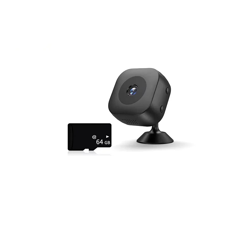 4K Mini Security Camera Full Color Night Vision High Definition WiFi Monitor Waterproof Motion Detect Surveillance Smart Home