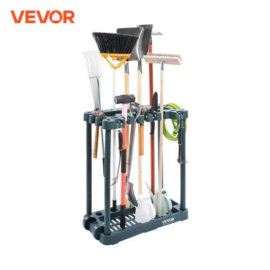 10 Slots Yard Garden Tool Organizer