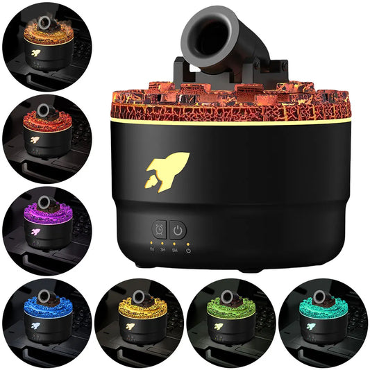 Volcanic Crack Light Cannons  Air Humidifier Aromatherapy Humidifier