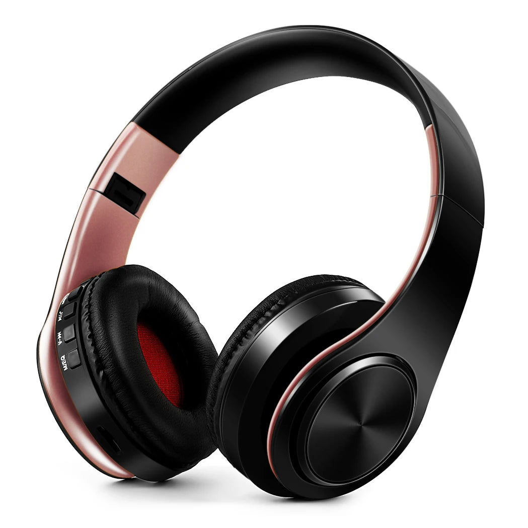 Wireless Bluetooth Headphones Stereo Headset with Mic for Smart Phone