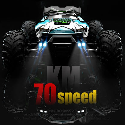 High Speed RC Car 4WD Off Road Vehicle Brushless Motor Professional Drift Truck