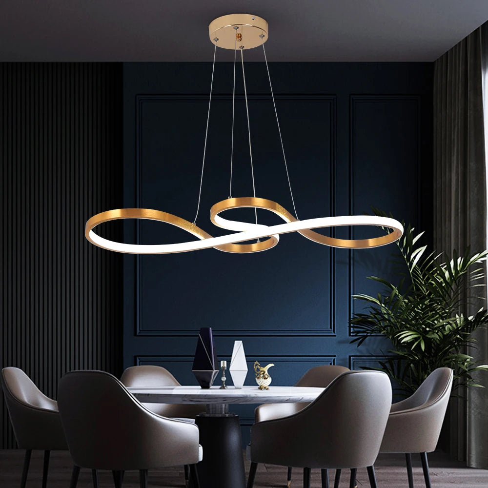 Modern Pendant Light Nordic Acrylic Chandelier Led Ceiling Lamp