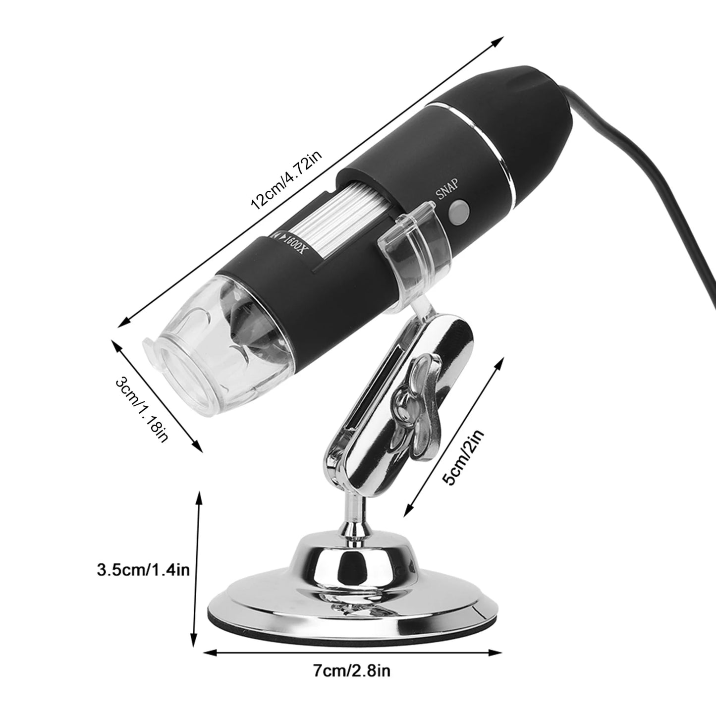New Handheld Microscope Digital LED Camera HD