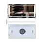 Bathroom Smart LED Vanity Mirror Wall Mounted  Bluetooth, Digital Display ,Anti Fog