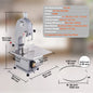 Electric Bone Cutting Machine Automatic Bandsaw
