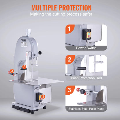 Electric Bone Cutting Machine Automatic Bandsaw
