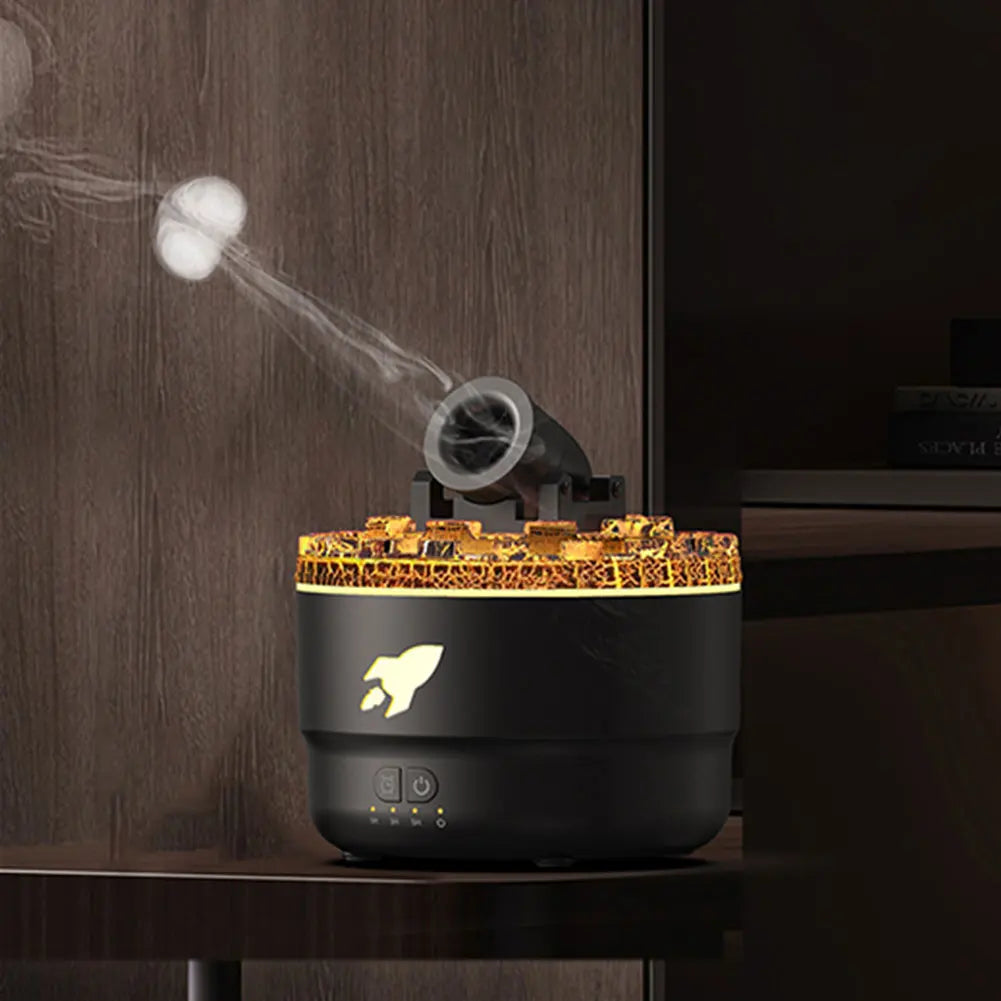 Volcanic Crack Light Cannons  Air Humidifier Aromatherapy Humidifier