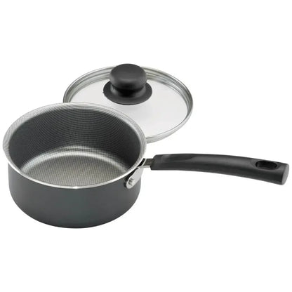 Nonstick Stainless Steel Cookware Set Gray Lids 18 Piece Set