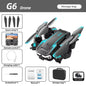 KBDFA New G6 Professional Foldable Quadcopter Aerial Drone S6 HD Camera GPS RC Helicopter FPV WIFI Obstacle Avoidance Toy Gifts