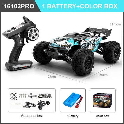 High Speed RC Car 4WD Off Road Vehicle Brushless Motor Professional Drift Truck