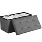 Ottoman Storage Bench, 21 Gal. Folding Chest