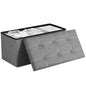 Ottoman Storage Bench, 21 Gal. Folding Chest
