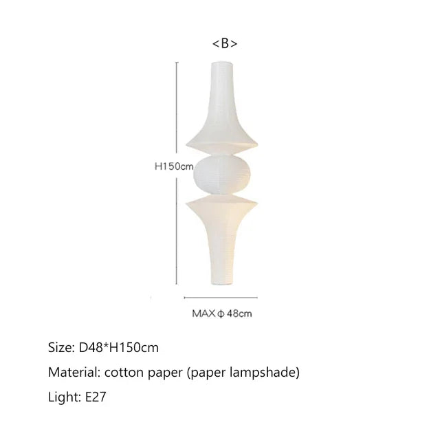 Janpanese Akari Rice Paper Lamp