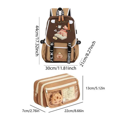 Bookbag Adjustable Strap for School Travel