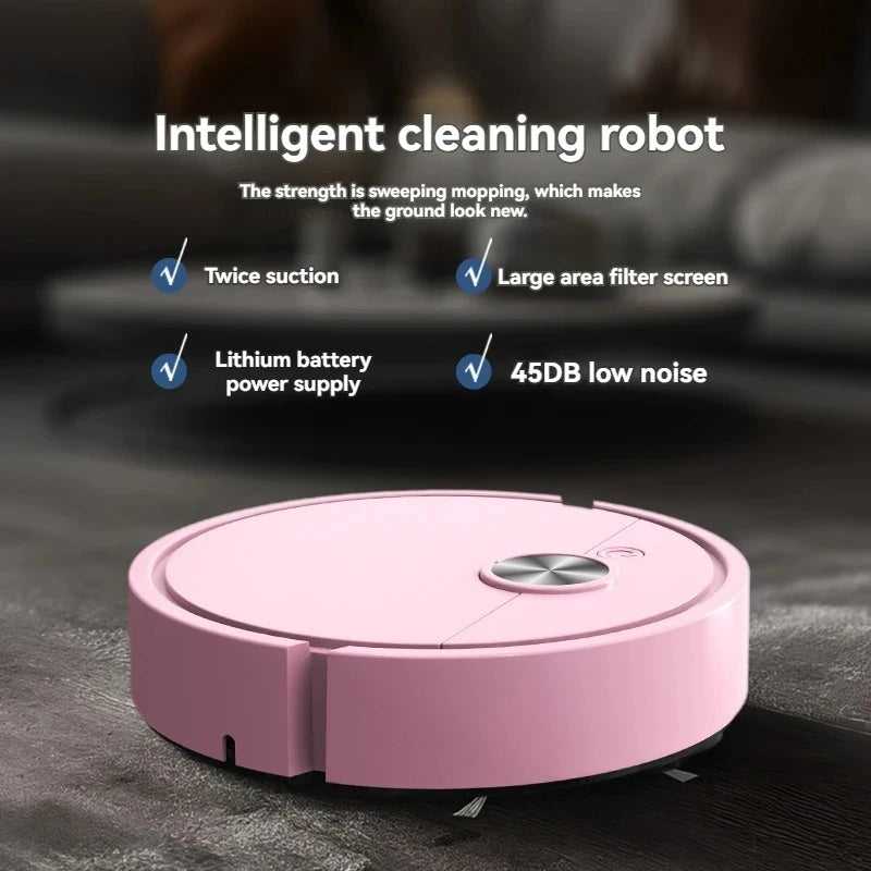 Sweeping Robot Automatic Home Mini Cleaning Machine Mop 5-In-1 Vacuum Cleaner