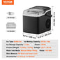 Countertop Ice Maker, 9 Cubes Ready in 7 Mins