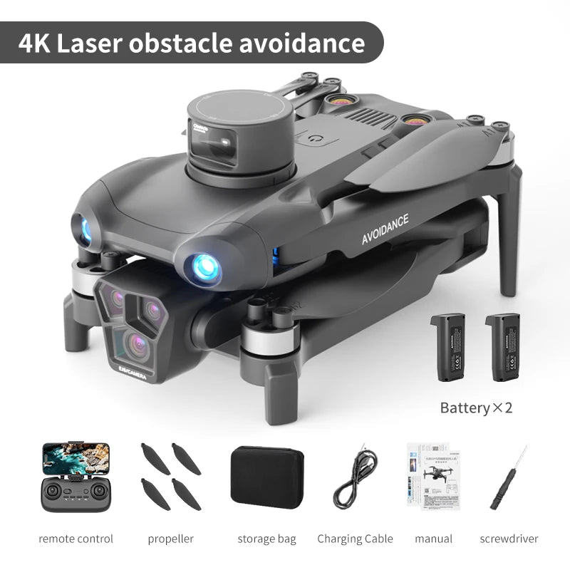 4K Camera Drone Brushless Motor Quadcopter Avoidance