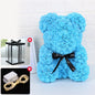 Rose Bear Artificial Flower With Box and Light