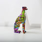 Modern Creative Painted Colorful Greyhound Wine Cabinet