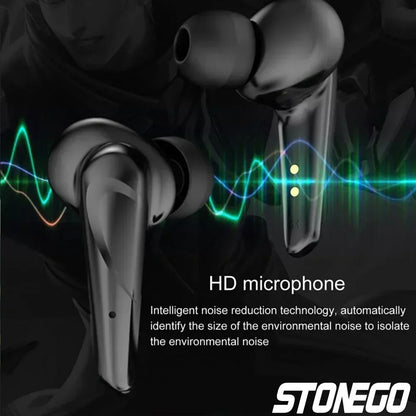 Earphone Wireless Waterproof Noise Reduction Earbuds with Charging Case