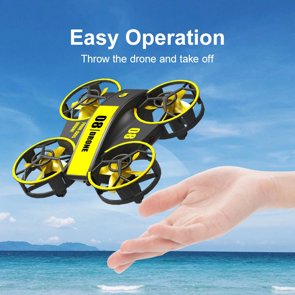 Mini Drone Quadcopter Indoor Helicopter with Light