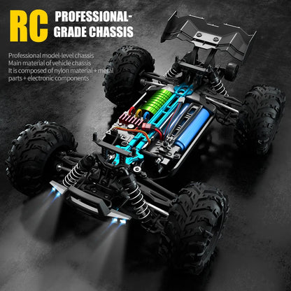 High Speed RC Car 4WD Off Road Vehicle Brushless Motor Professional Drift Truck