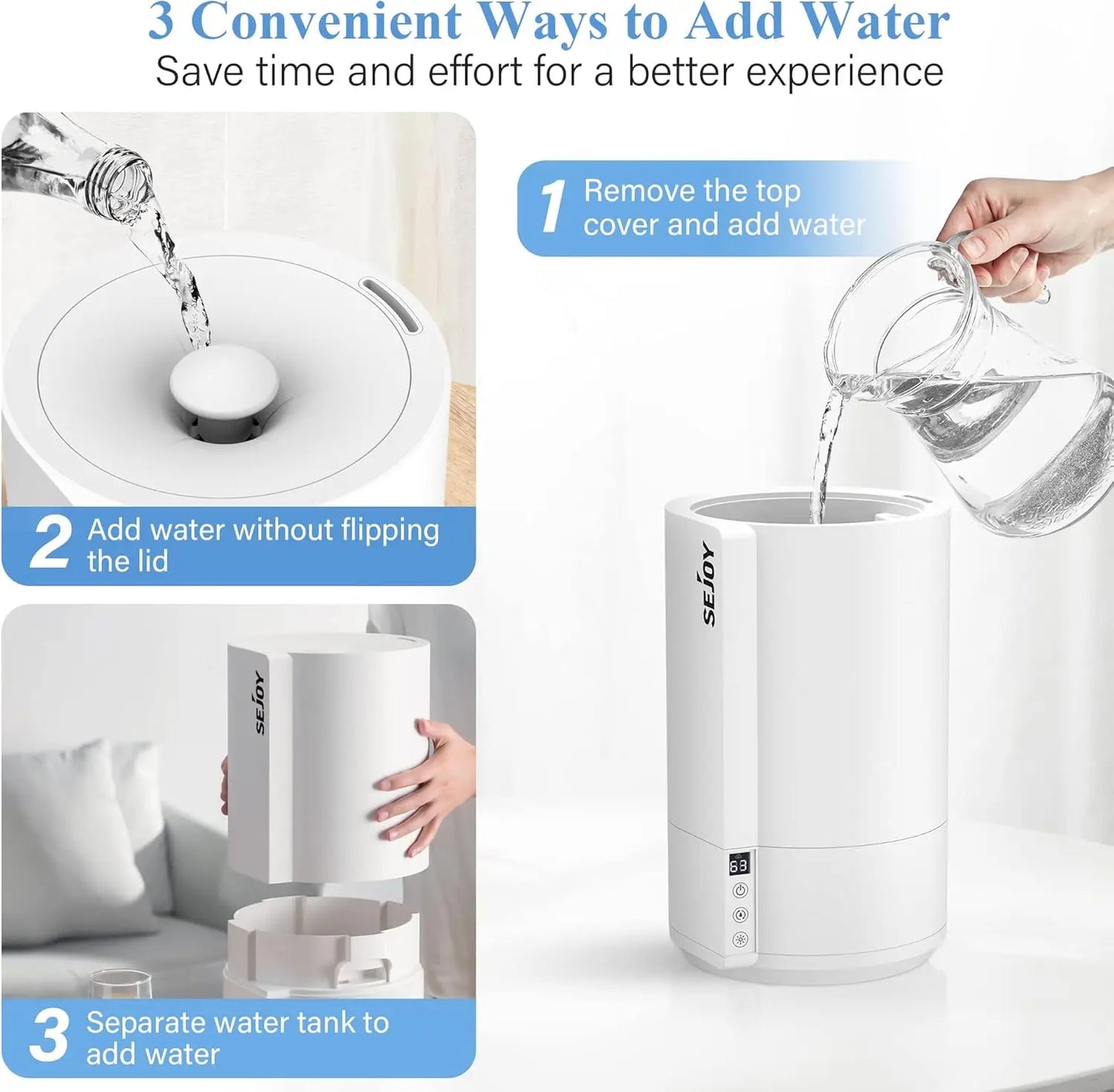 Humidifiers for Bedroom Cool Mist Humidifiers Quiet