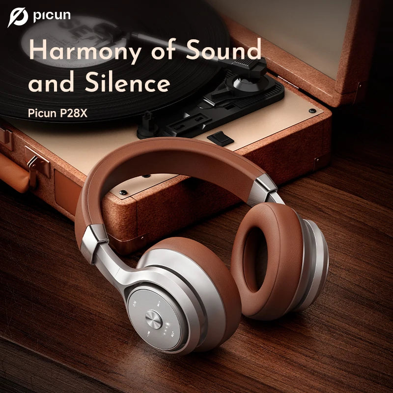 Wireless Headphones Bluetooth 5.3 Noise Reduction Bass Over Headphones
