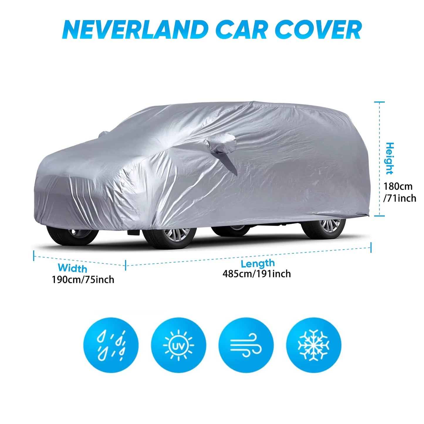 Universal SUV/Sedan Waterproof Resistant cover