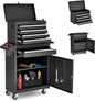 Tool Chest, Storage Cabinet with Enhanced Packaging, Detachable Top Tool Box, Metal Cart