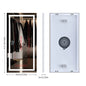 Bathroom Smart LED Vanity Mirror Wall Mounted  Bluetooth, Digital Display ,Anti Fog