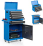 Tool Chest, Storage Cabinet with Enhanced Packaging, Detachable Top Tool Box, Metal Cart