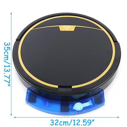 Smart Robot Wet Floor Mop Carpet 3in1 Auto Rechargeable Water Tank