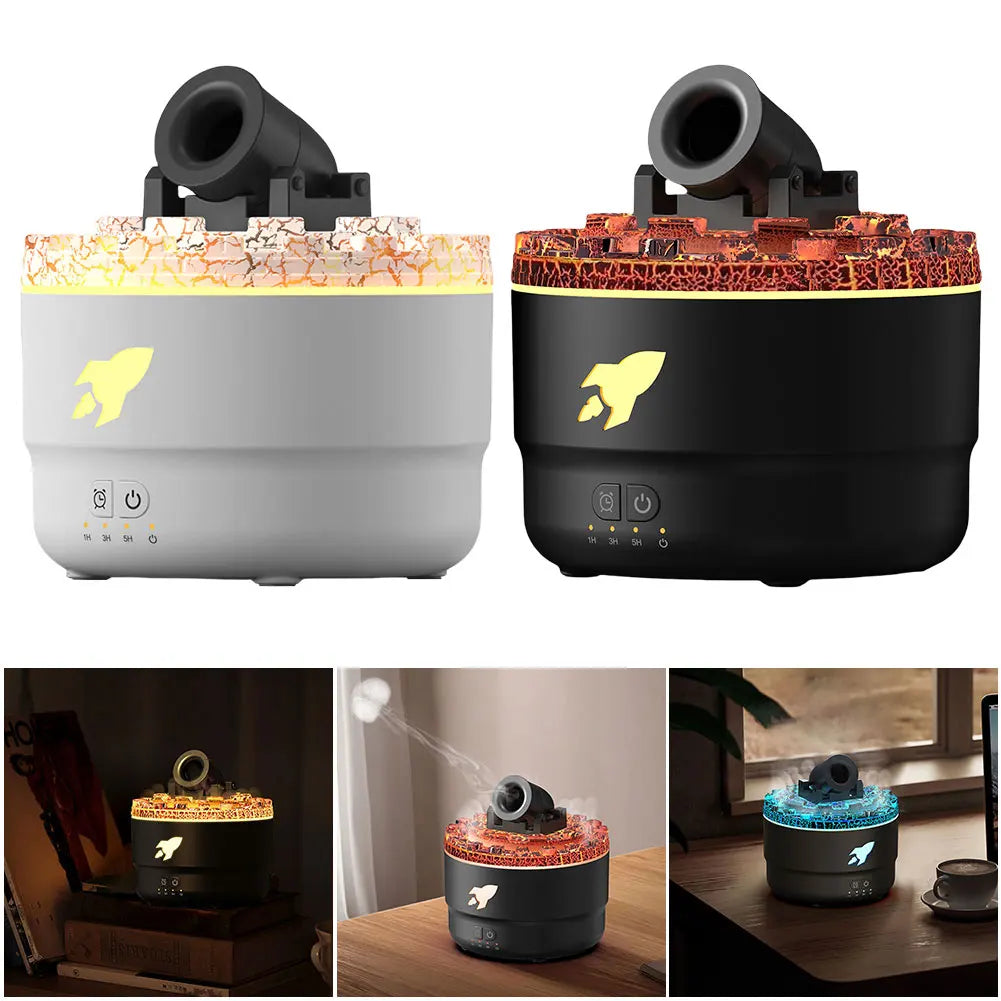 Volcanic Crack Light Cannons  Air Humidifier Aromatherapy Humidifier